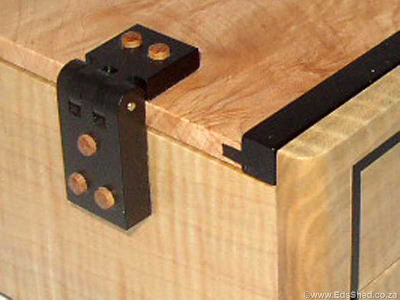 Trim and hinges in African Blackwood